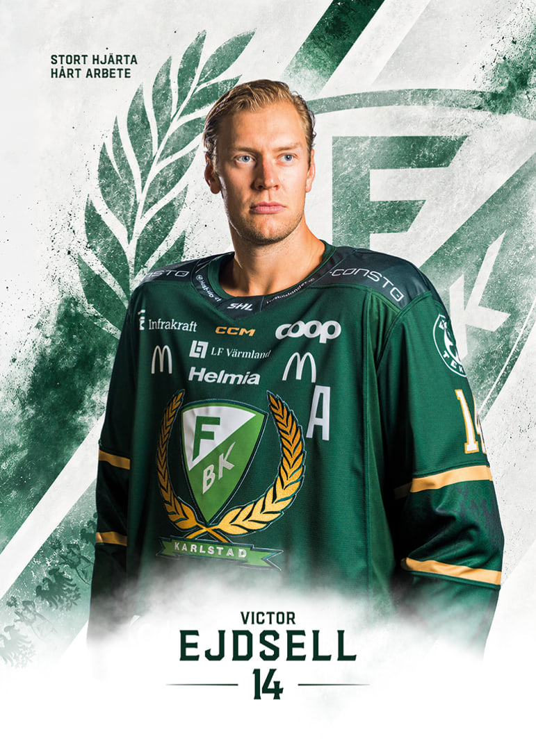 Victor Ejdsell #14 Färjestad BK 2026/2027-12