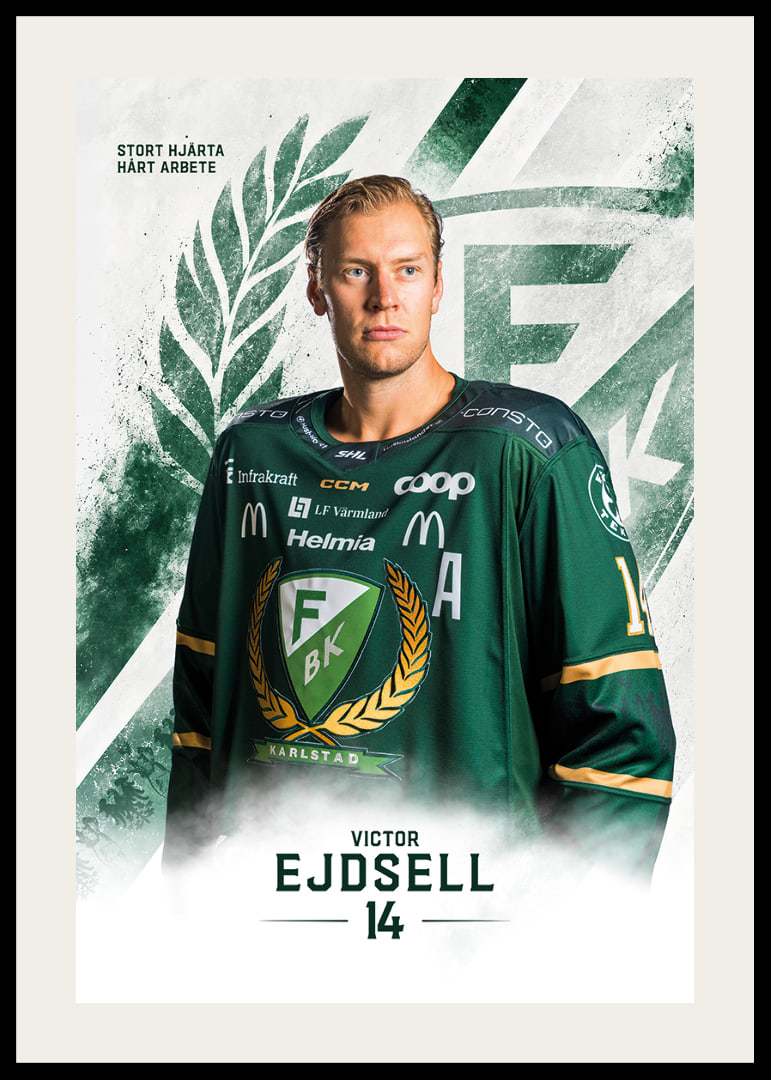 Victor Ejdsell #14 Färjestad BK 2026/2027-12