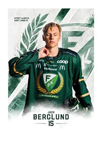Jack Berglund #15 Färjestad BK 2026/2027-1