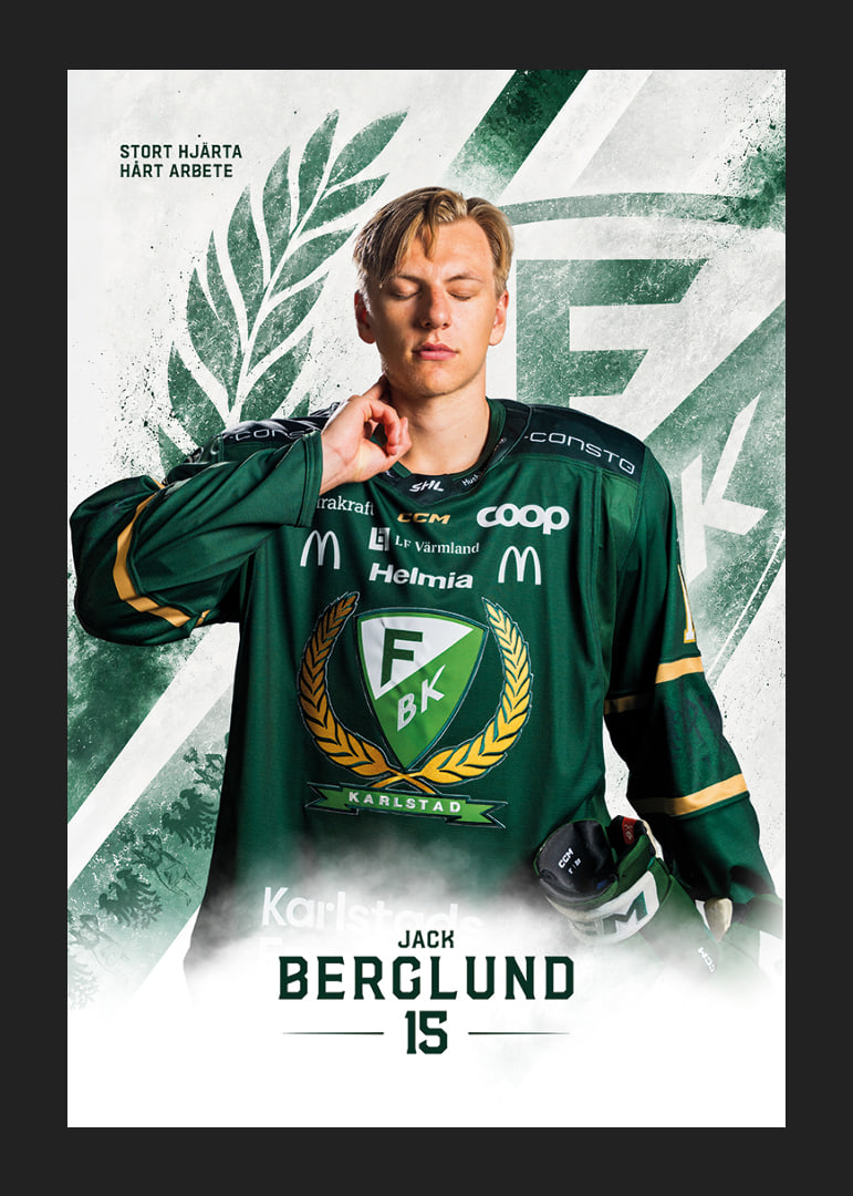 Jack Berglund #15 Färjestad BK 2026/2027-12