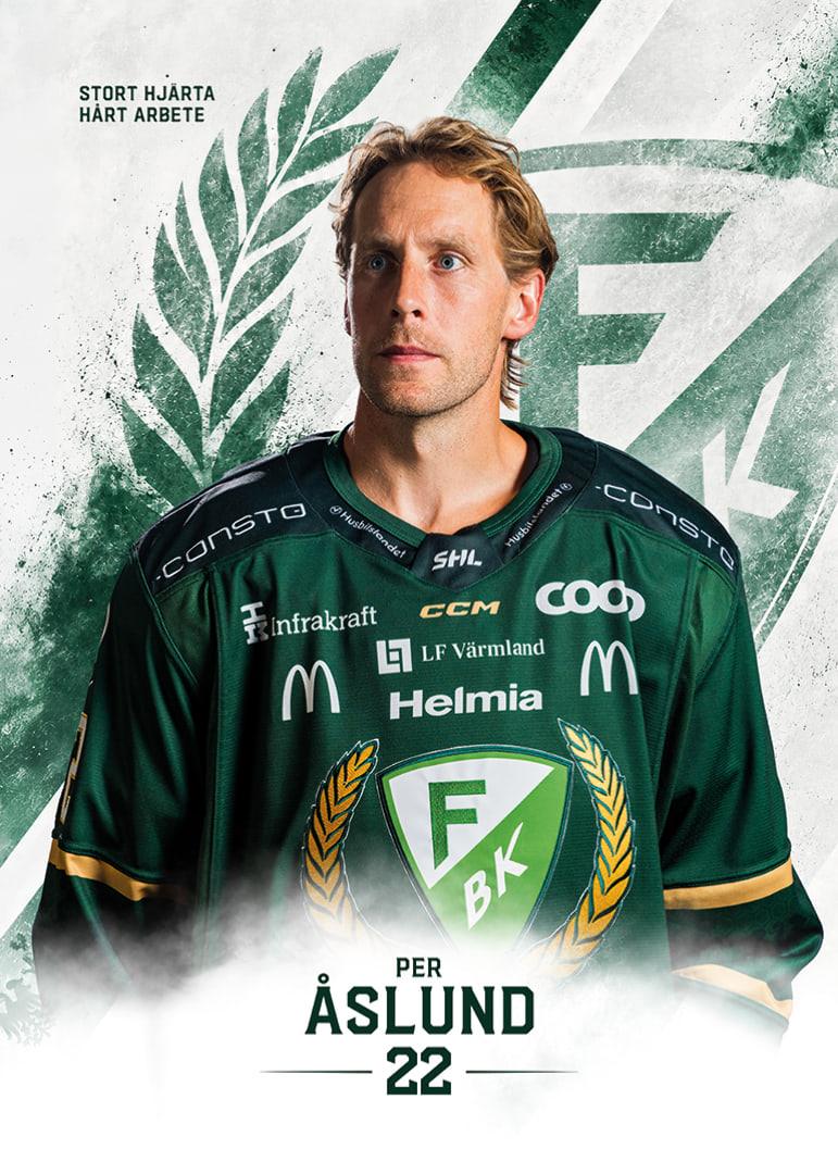 Per Åslund #22 Färjestad BK 2026/2027-12