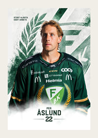 Per Åslund #22 Färjestad BK 2026/2027-3