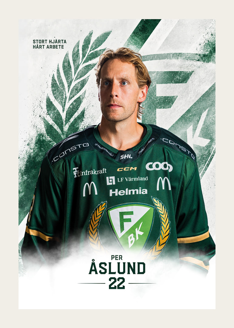 Per Åslund #22 Färjestad BK 2026/2027-12