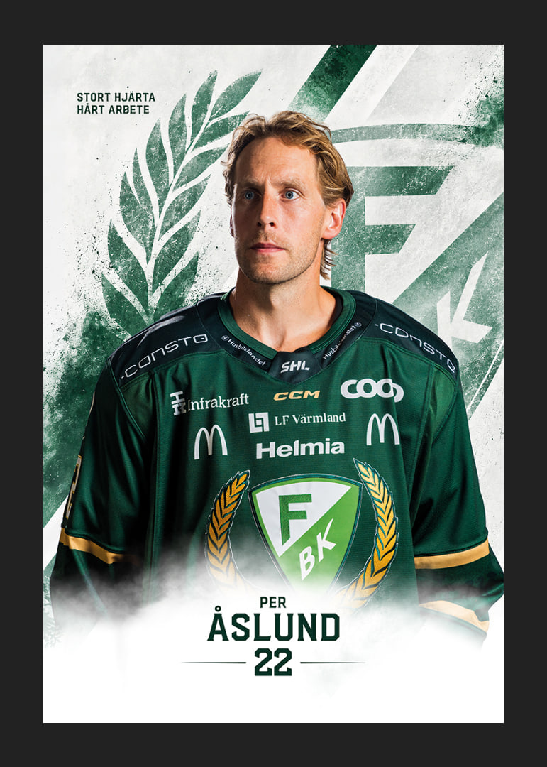 Per Åslund #22 Färjestad BK 2026/2027-12