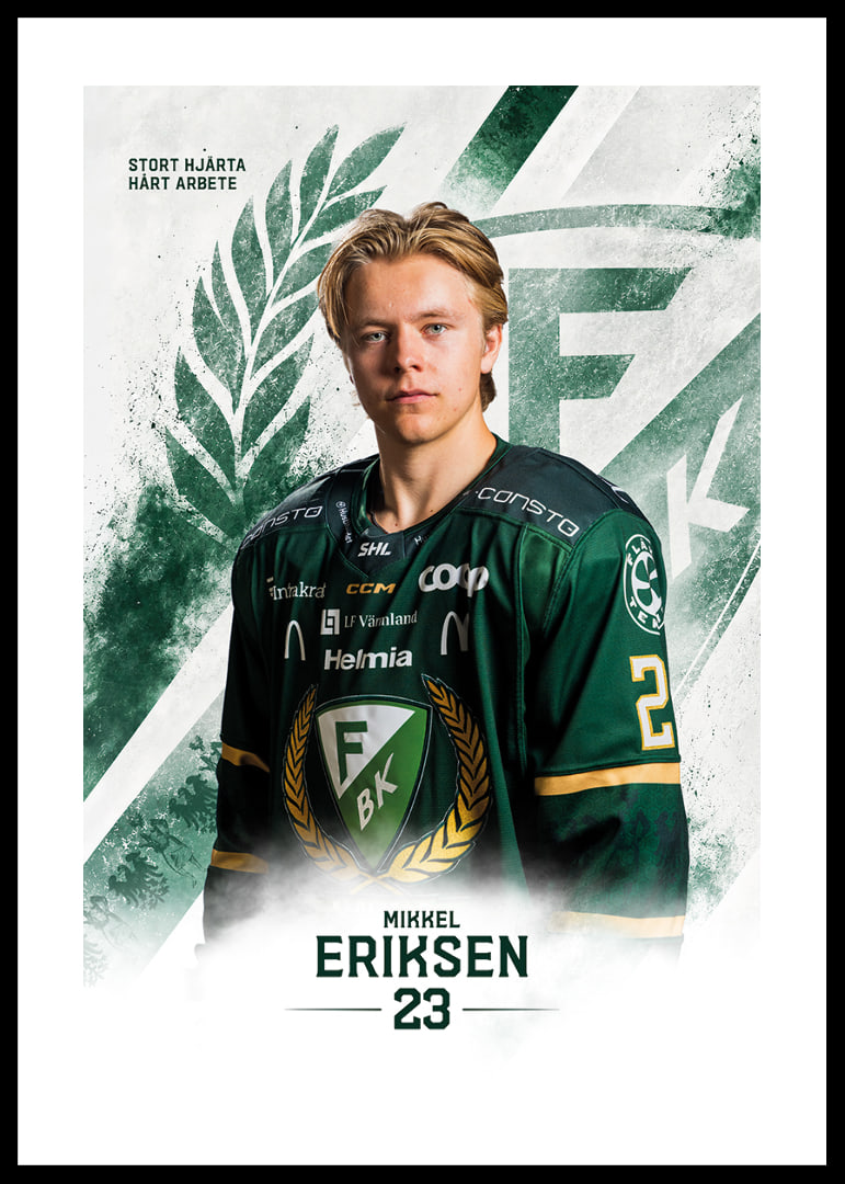 Mikkel Eriksen #23 Färjestad BK 2026/2027-12