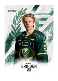 Mikkel Eriksen #23 Färjestad BK 2026/2027-1