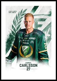 Gabriel Carlsson #27 Färjestad BK 2026/2027-0