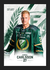 Gabriel Carlsson #27 Färjestad BK 2026/2027-5