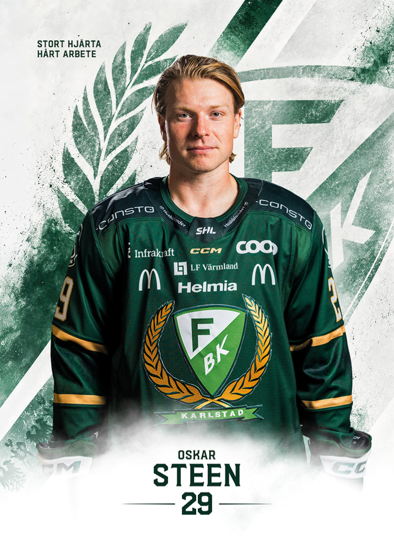 Oskar Steen #29 Färjestad BK 2026/2027-12