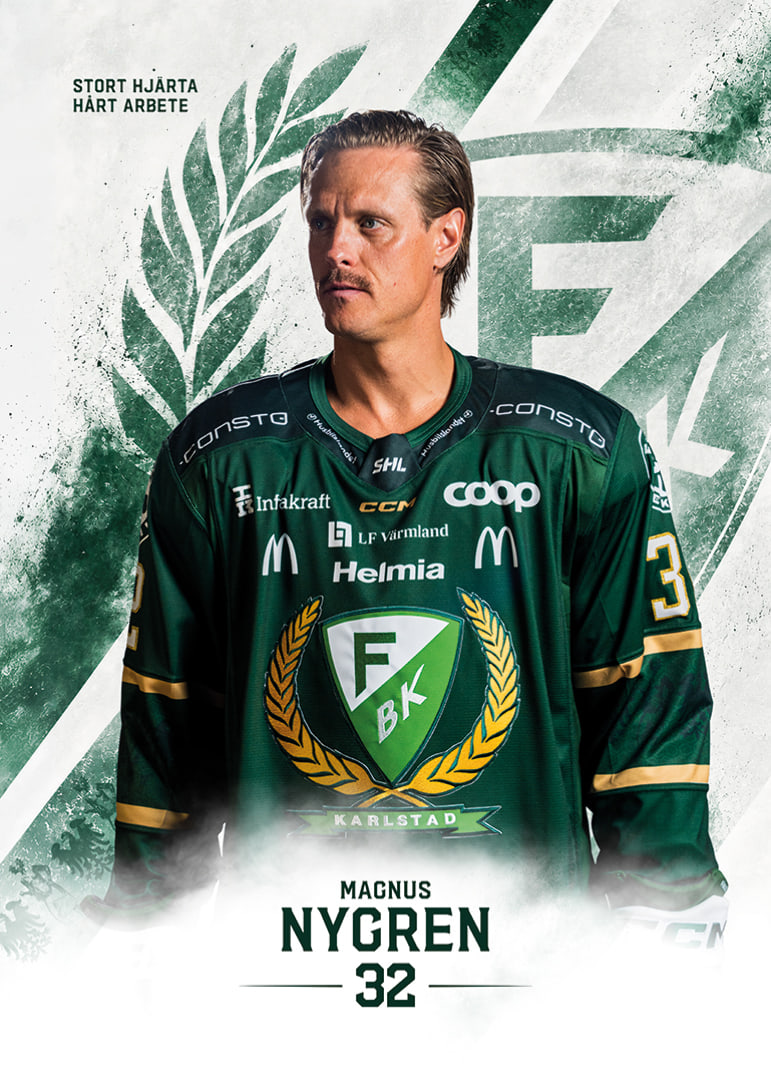 Magnus Nygren #32 Färjestad BK 2026/2027-12