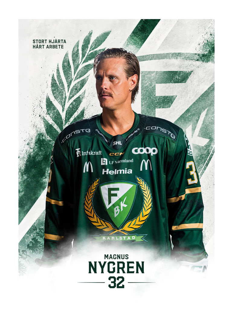 Magnus Nygren #32 Färjestad BK 2026/2027-12