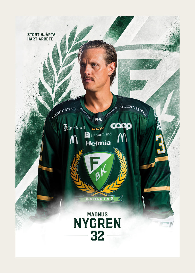 Magnus Nygren #32 Färjestad BK 2026/2027-12