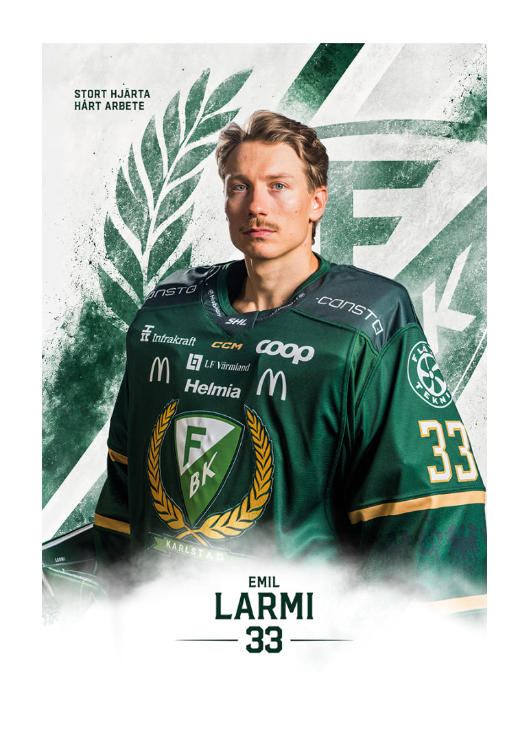 Emil Larmi #33 Färjestad BK 2026/2027-12