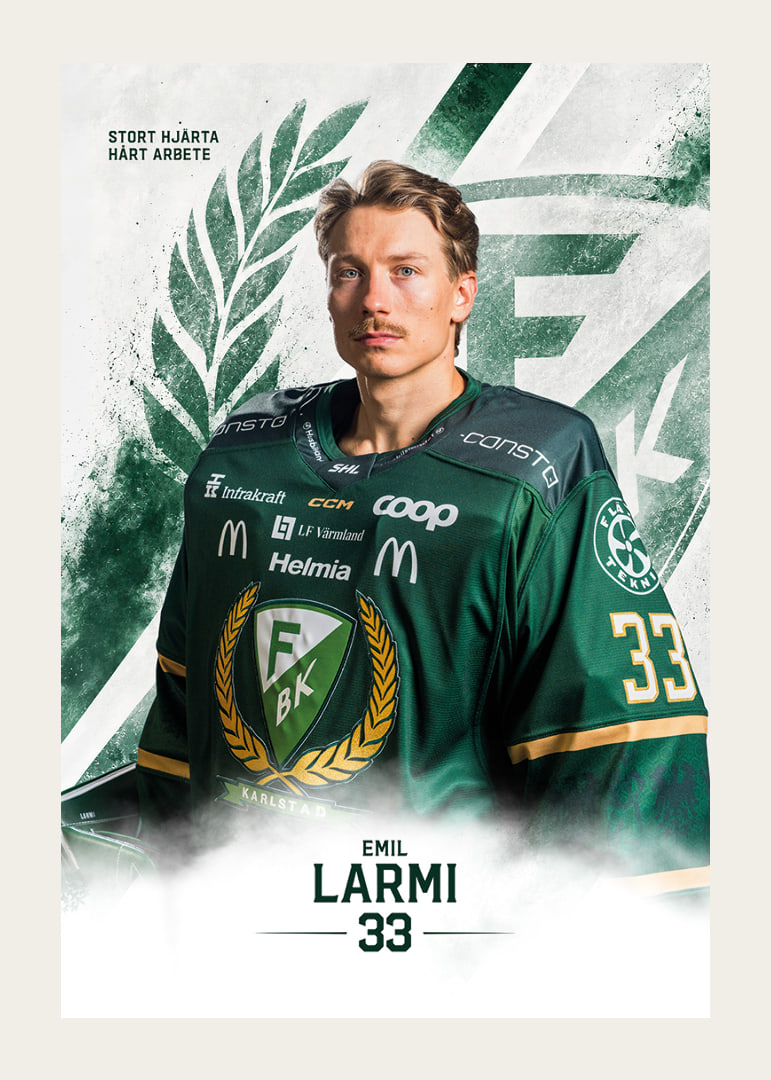 Emil Larmi #33 Färjestad BK 2026/2027-12