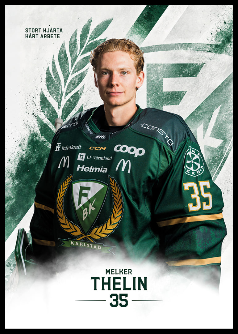 Melker Thelin #35 Färjestad BK 2026/2027-12