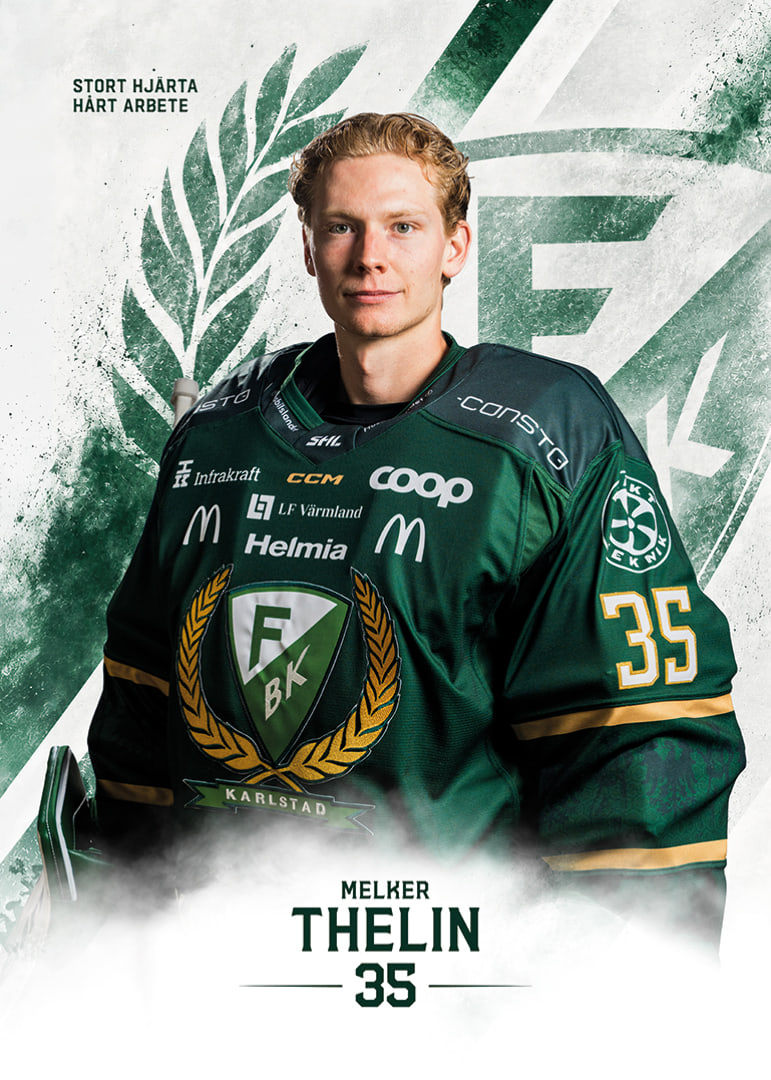 Melker Thelin #35 Färjestad BK 2026/2027-12