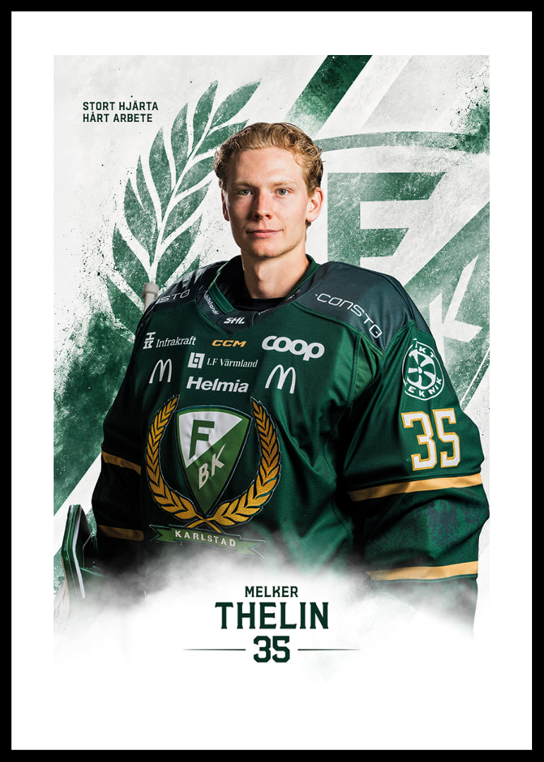 Melker Thelin #35 Färjestad BK 2026/2027-12