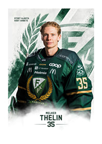 Melker Thelin #35 Färjestad BK 2026/2027-1