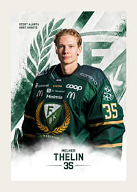Melker Thelin #35 Färjestad BK 2026/2027-3