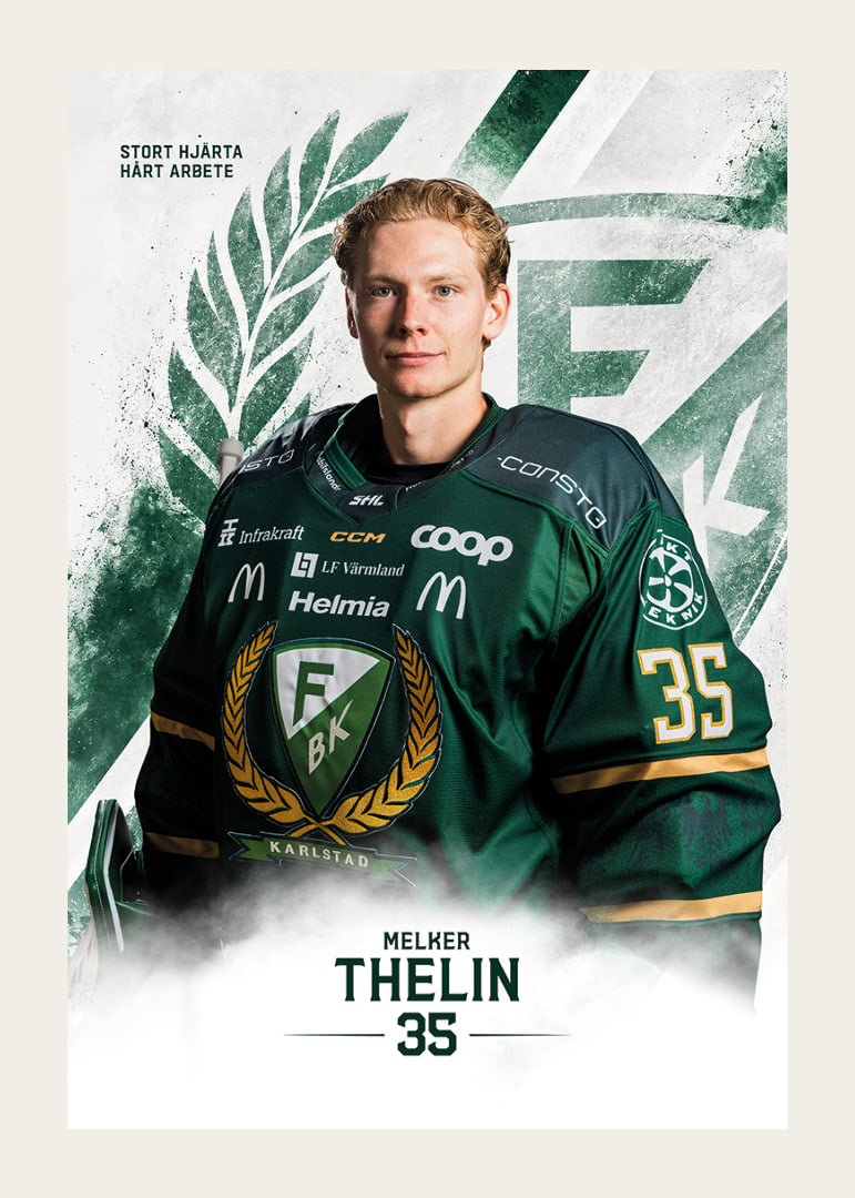 Melker Thelin #35 Färjestad BK 2026/2027-12