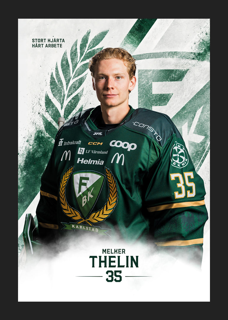 Melker Thelin #35 Färjestad BK 2026/2027-12