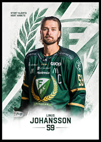 Linus Johansson #59 Färjestad BK 2026/2027-6