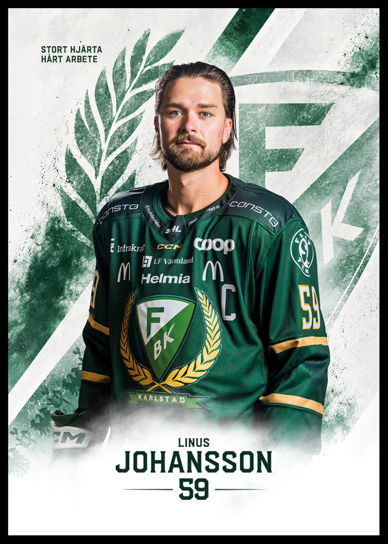 Linus Johansson #59 Färjestad BK 2026/2027-12