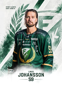 Linus Johansson #59 Färjestad BK 2026/2027-7