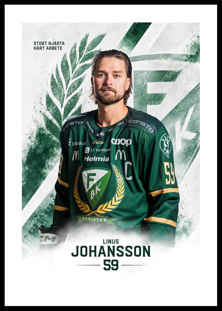 Linus Johansson #59 Färjestad BK 2026/2027-12