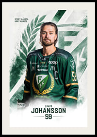 Linus Johansson #59 Färjestad BK 2026/2027-2