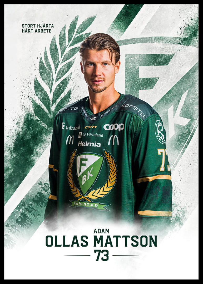 Adam Ollas Mattsson #73 Färjestad BK 2026/2027-12