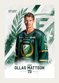 Adam Ollas Mattsson #73 Färjestad BK 2026/2027-3