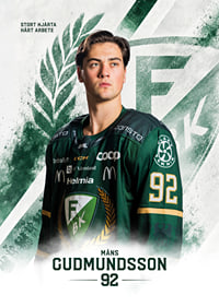 Måns Gudmundsson #92 Färjestad BK 2026/2027-7