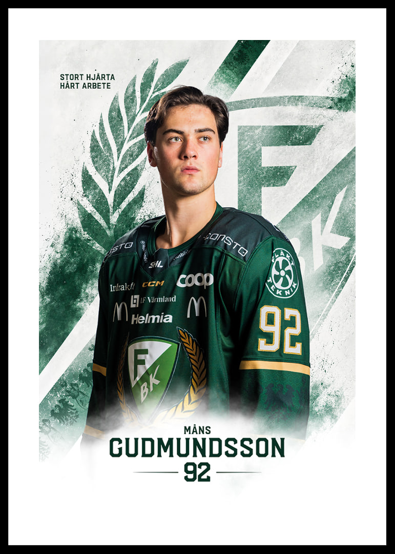 Måns Gudmundsson #92 Färjestad BK 2026/2027-12