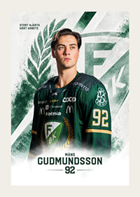 Måns Gudmundsson #92 Färjestad BK 2026/2027-3