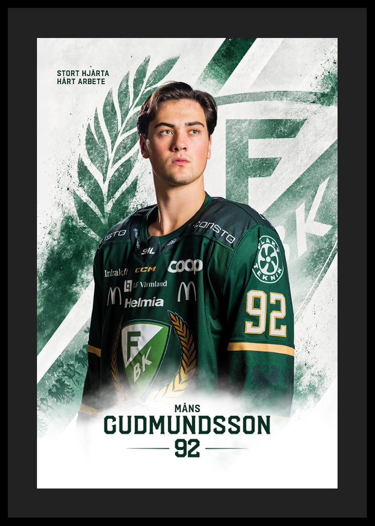 Måns Gudmundsson #92 Färjestad BK 2026/2027-12