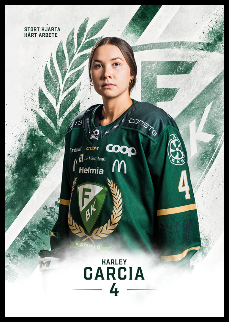 Karley Garcia #4 Färjestad BK 2026/2027-12