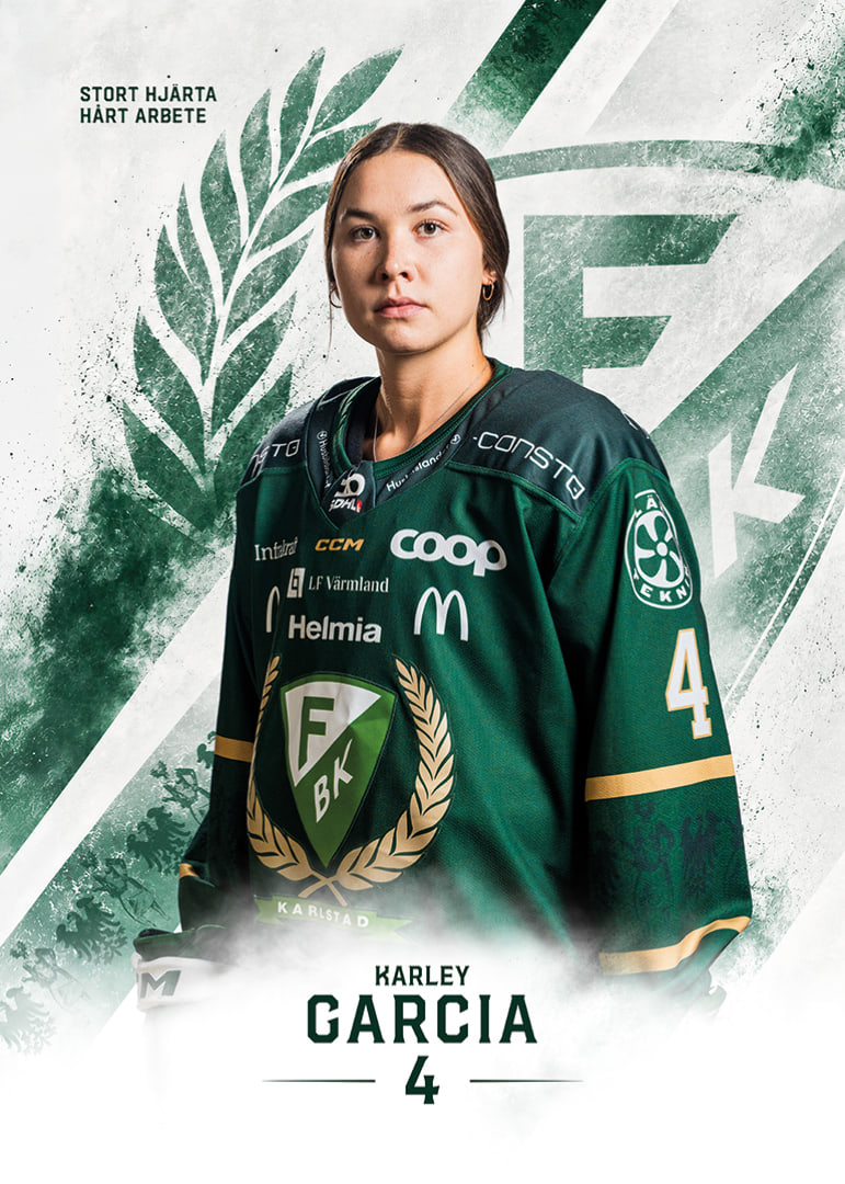 Karley Garcia #4 Färjestad BK 2026/2027-12