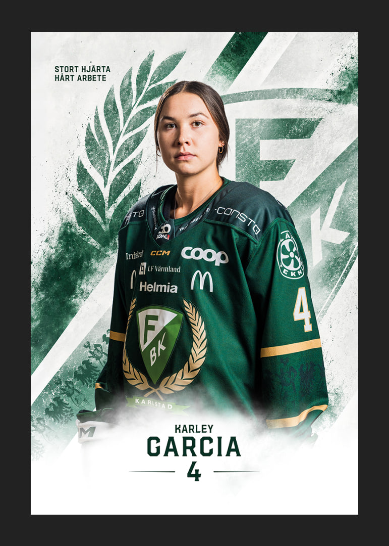 Karley Garcia #4 Färjestad BK 2026/2027-12