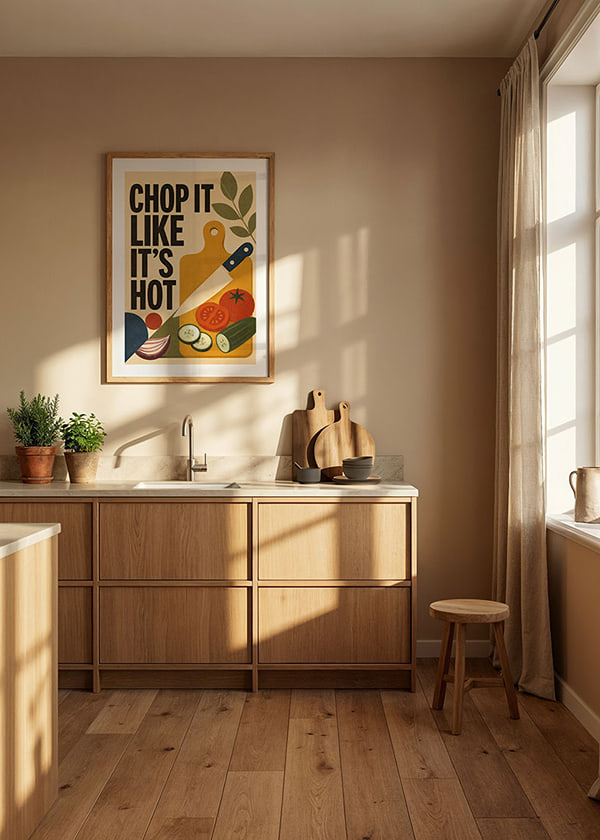 Poster Retro Chopping Board crossfade