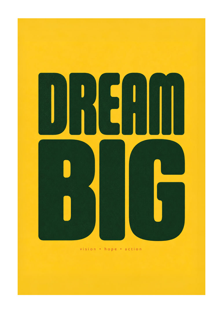 De krachtige typografie in groen en geel straalt een warme, hoopvolle dynamiek uit.-12