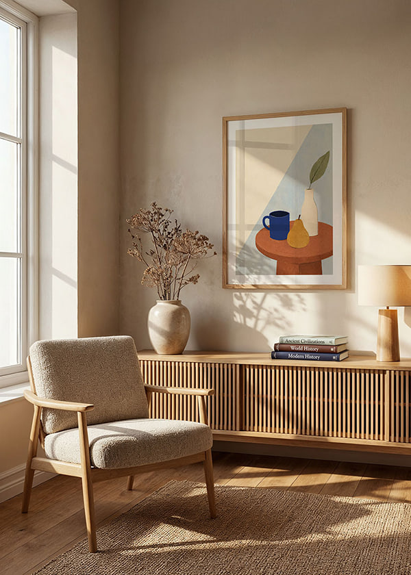 Plakat Quiet Table Still Life crossfade