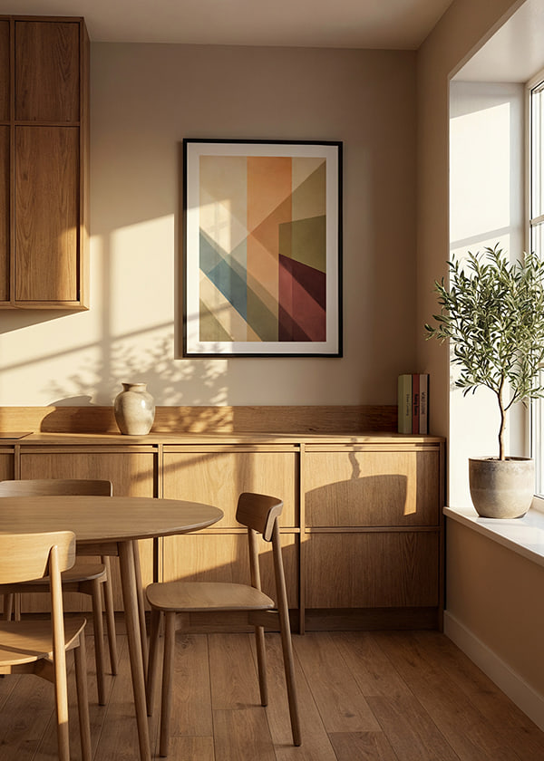Poster Earthtone Angles crossfade