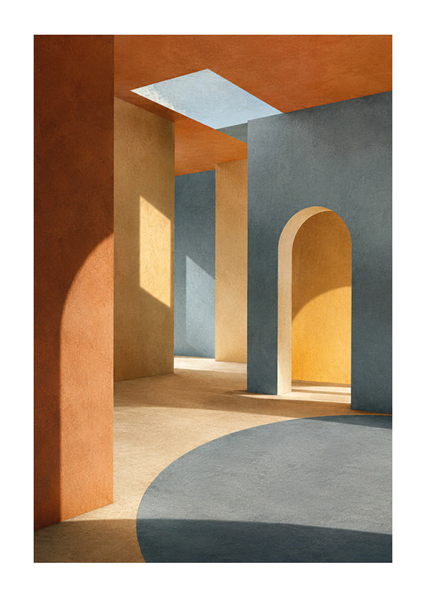 Poster Terracotta Passage
