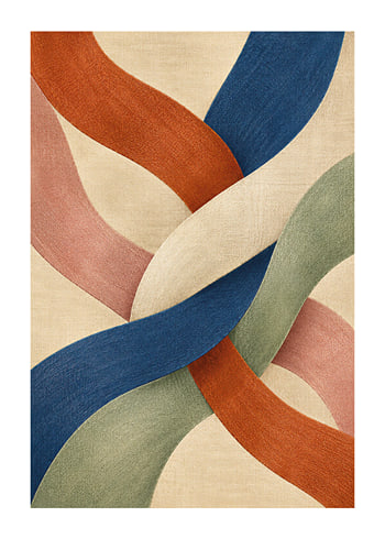 Plagát Earth Tone Interlace