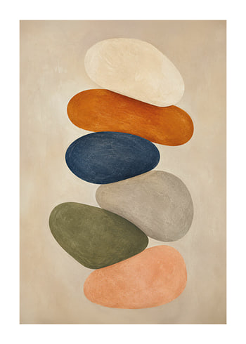 Plagát Quiet Stone Stack