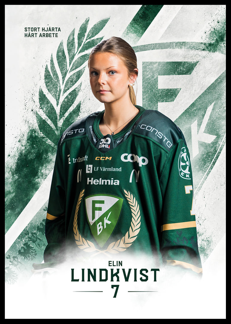 Elin Lindkvist #7 Färjestad BK 2026/2027-12