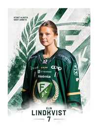 Elin Lindkvist #7 Färjestad BK 2026/2027-1