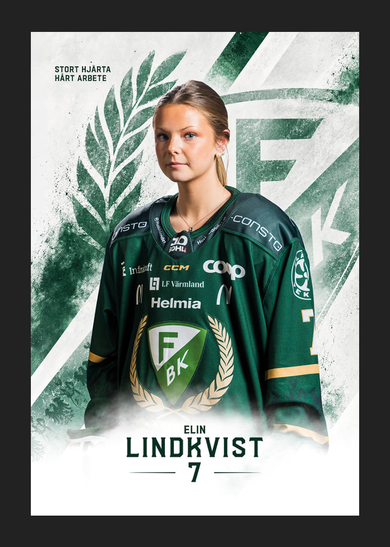 Elin Lindkvist #7 Färjestad BK 2026/2027-12