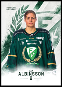 Ella Albinsson #8 Färjestad BK 2026/2027-6